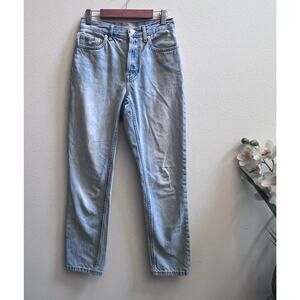 Everlane The 90's Cheeky Jean Organic Cotton Women's Jeans Size 23 Ankle Light
